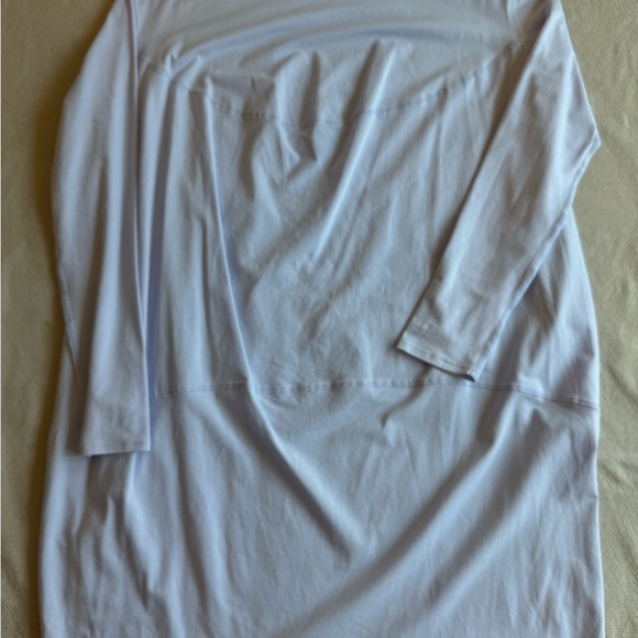 Lululemon Athletica Light Blue Long Sleeve Back in Action Dress. Size 6. NWT - Picture 1 of 5